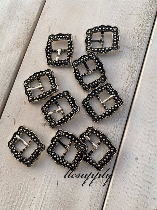 CLOSEOUT Antique Silver buckle — LLCSUPPLY