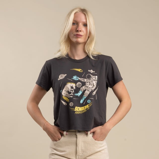 To Space Boxy Tee