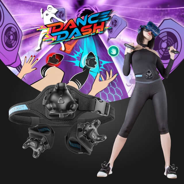 Trackstrap Plus for VIVE Tracker + Dance Dash Steam Key