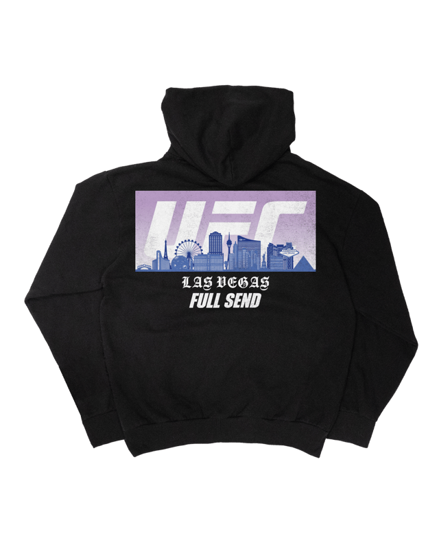 UFC Vegas Skyline 2 Black Hoodie