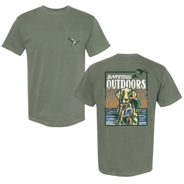 Barstool Outdoors Duck Hunt Pocket Tee