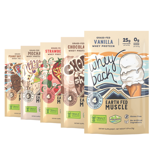 Single Serving Whey Protein Packs