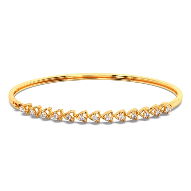 Clara Simple Diamond Oval Bracelet