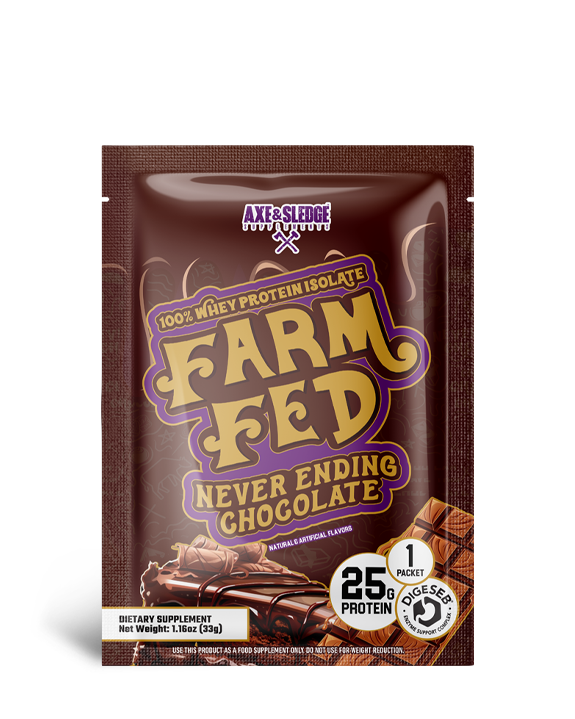 25g Farm Fed Sample Packet - Never Ending Chocolate