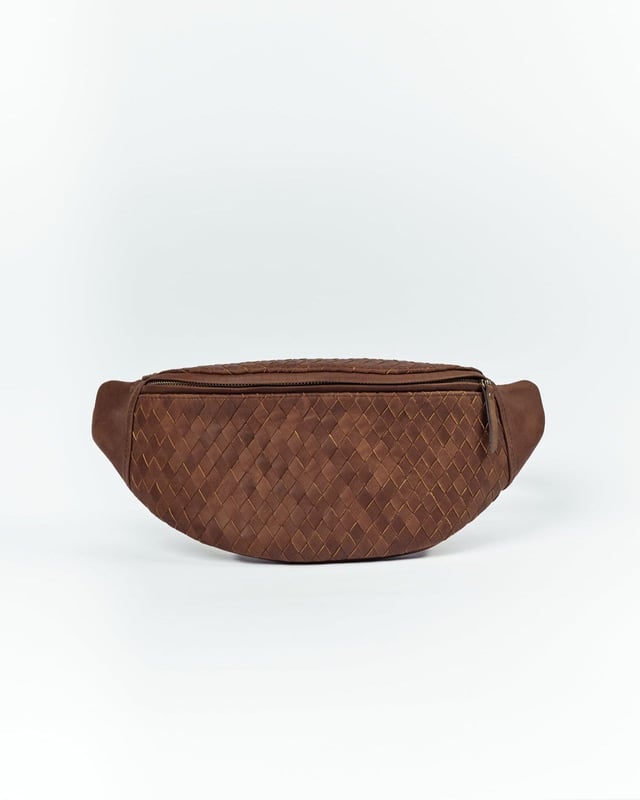 Woven Atlas - Saddle (Dark)