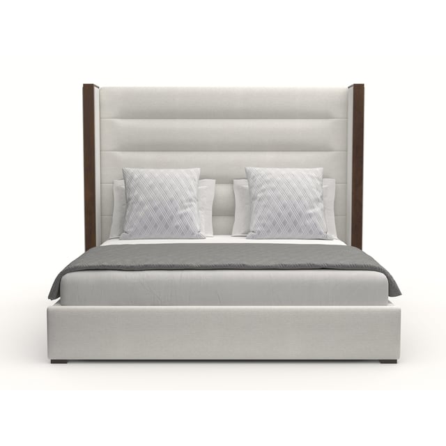 Ally Upholstered Wingback Bed