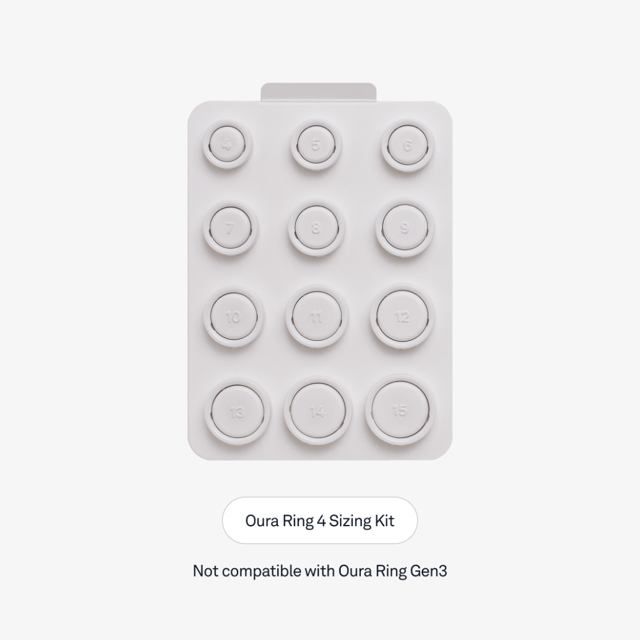 Oura Ring 4 Sizing Kit