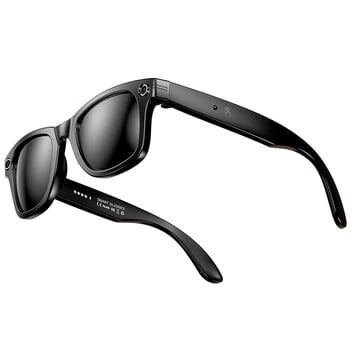 Bakeey W600 AI Smart Glasses First-Person View Camera bluetooth 5.4 Voice Assistant 12H Battery IP65 Waterproof 35g Lightweight Hands-Free for Vlogging Shooting