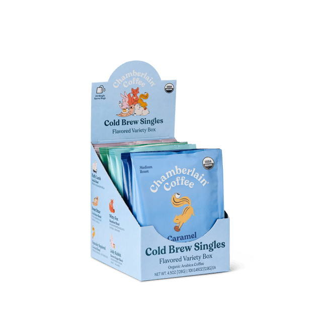 flavored variety cold brew singles
