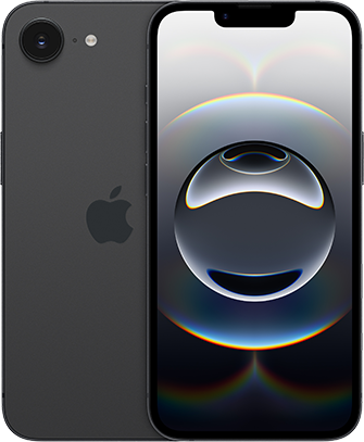 Apple iPhone 16e - Black, 512GB