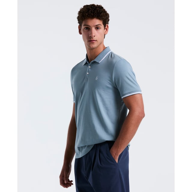 Tipped Jersey Polo
