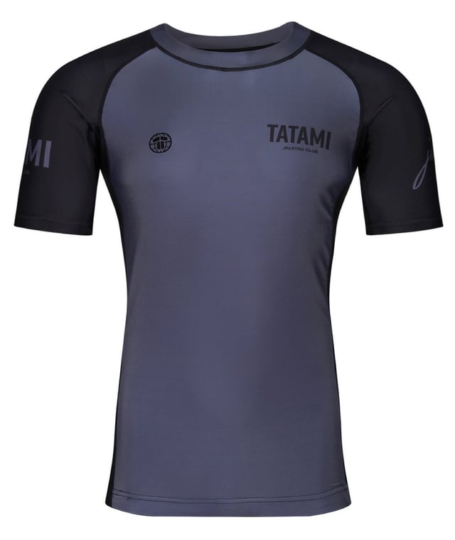 JJ Club Short Sleeve Rash Guard - Grey