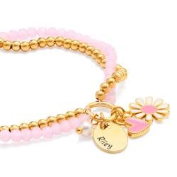 Superstar Girls Name Necklace in 18K Gold Plated Brass