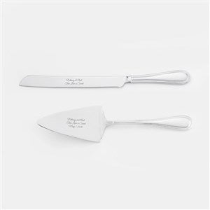 Engraved Reed & Barton Lyndon Dessert Set