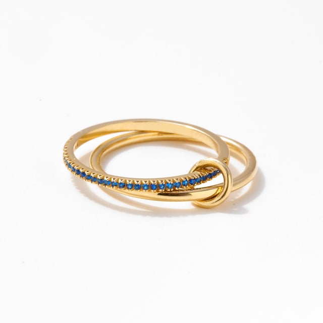 Personalized Intertwined Eternity Ring