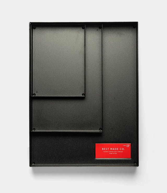 Spare Parts Trays (Set of 3) - Matte Black