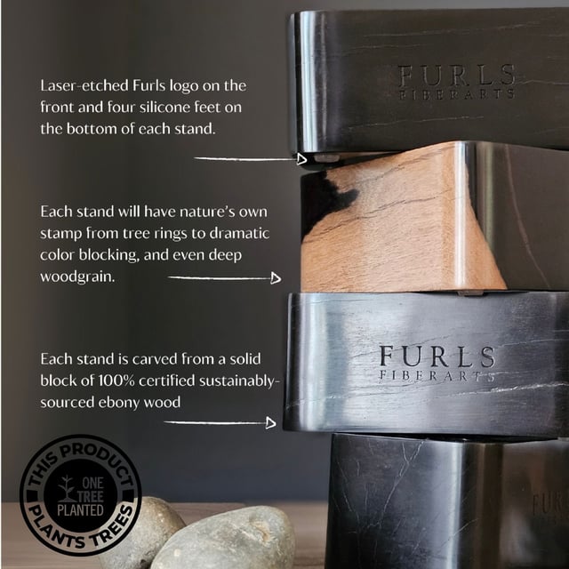 Limited Edition Eight Hook Standing Display in Ebony