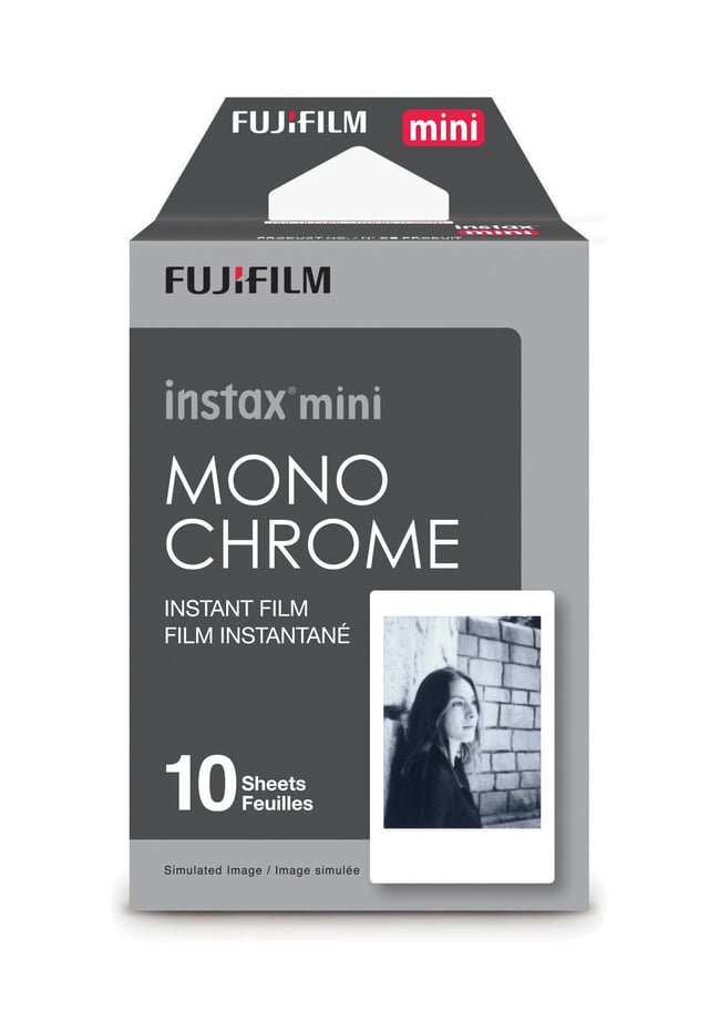 Fujifilm INSTAX Mini Monochrome Instant Film (10 Exposures)