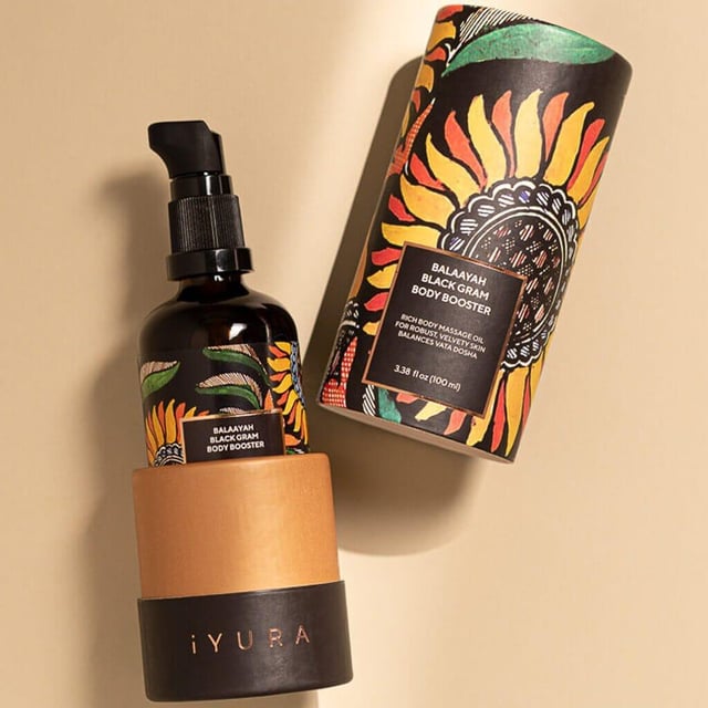 Balaayah Black Gram Body Booster - A targeted Ayurvedic Body Oil for Dry, Mature Skin