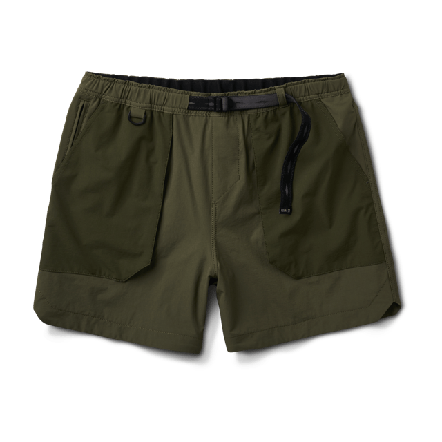 Happy Camper 16" Shorts - Charcoal