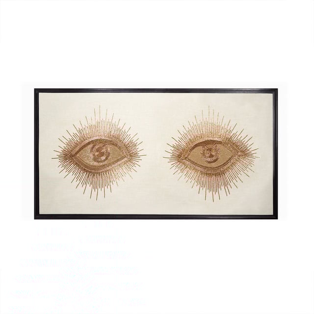 Hand-Beaded Wall Art | Jonathan Adler Eyes