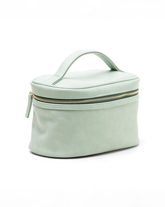 Travel Case - Matcha + Forest