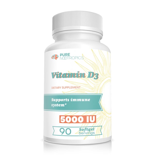 Vitamin D3 5000 IU Softgels