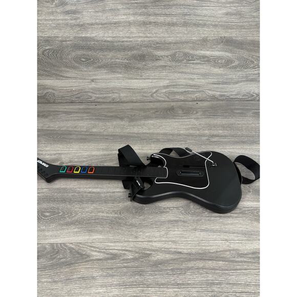 Guitar Hero Kramer Striker PS2 Wireless Guitar No Dongle Tested!