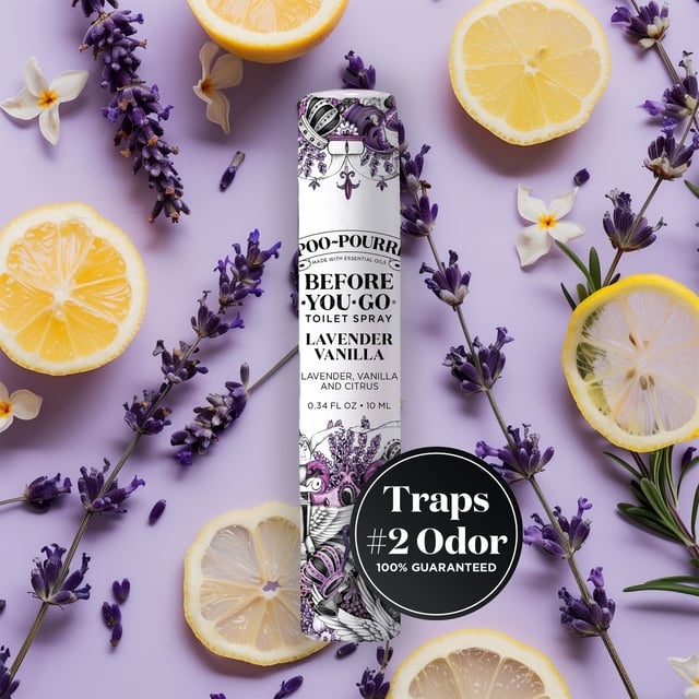 Lavender Vanilla 10ml - Poo~Pourri Toilet Spray