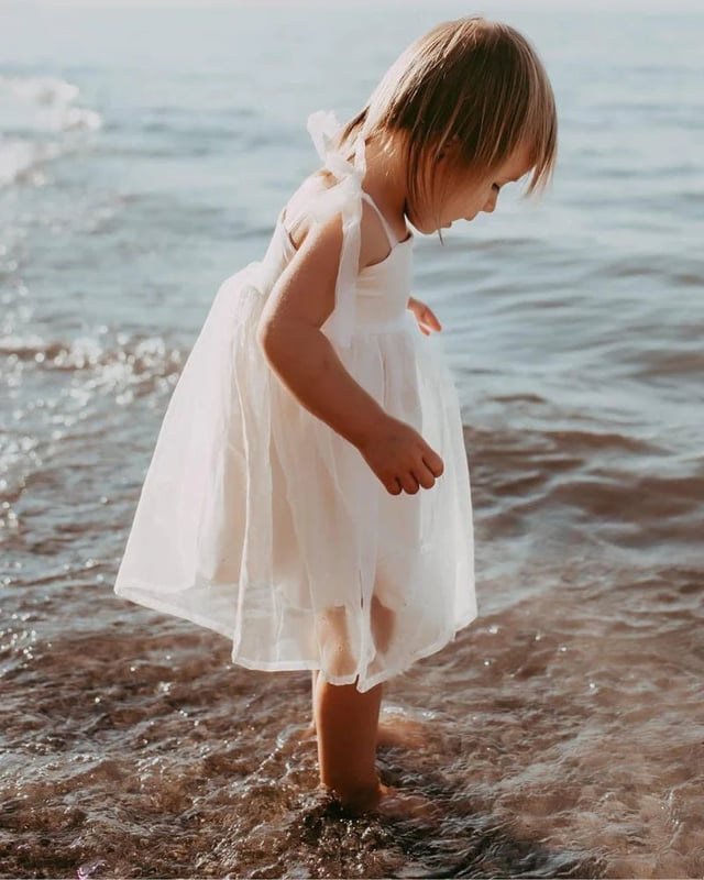 PREORDER! Corrin Tulle Dress - Ivory