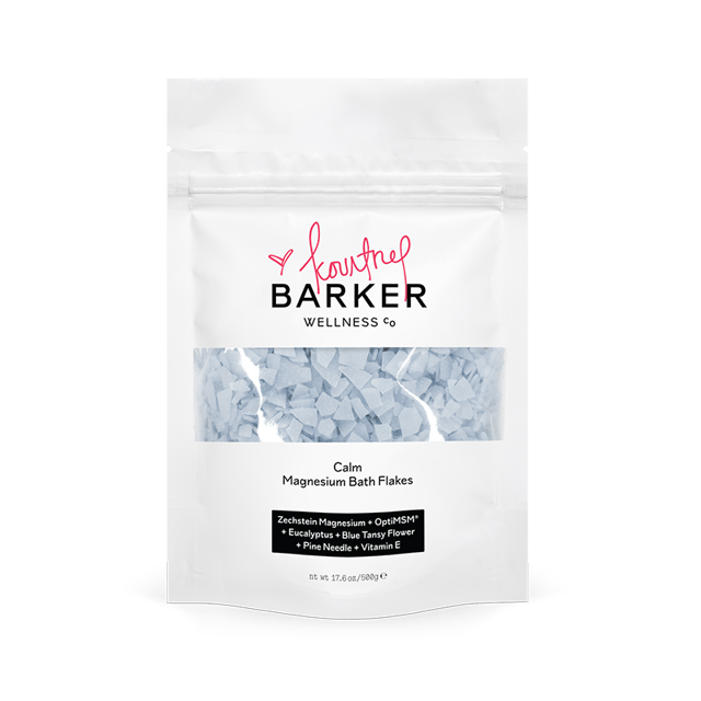 Kourtney x Barker Wellness Calm Magnesium Bath Flakes