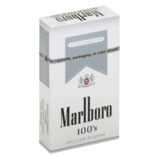 Marlboro Silver 100s Cigarettes 20ct Box 1pk