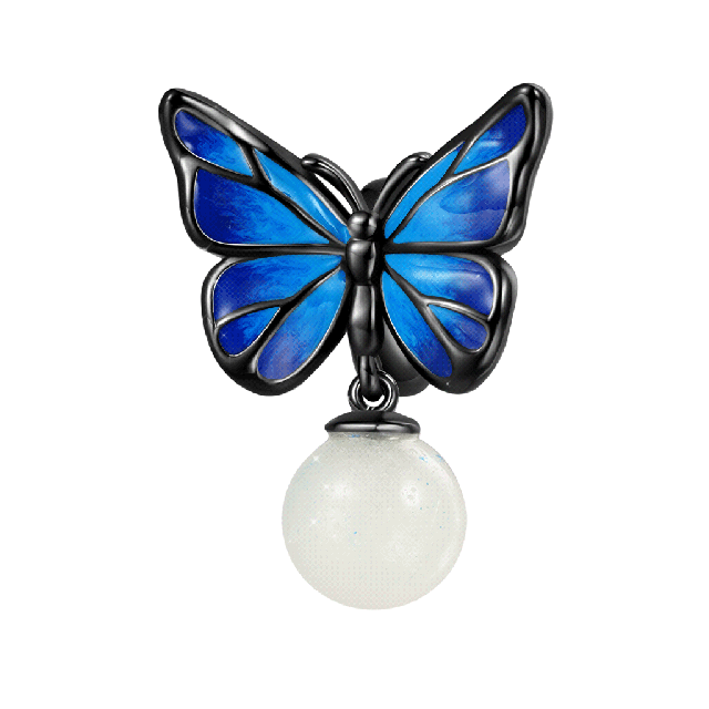 Check this out from gnoce! Blue Morpho Butterfly Charm