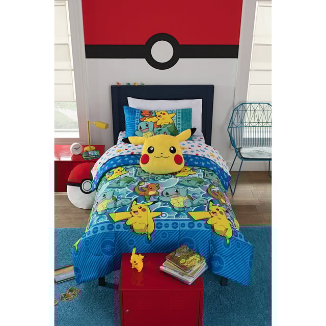 Pokemon First Starters Bed In A Bag Set Twin