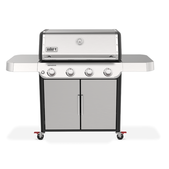 Weber GENESIS S-415 Liquid Propane Gas Grill - Stainless Steel - 1500539