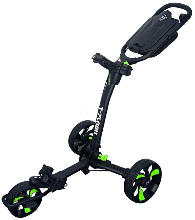 Tri Lite T-Flash Golf Buggy - Black/Green