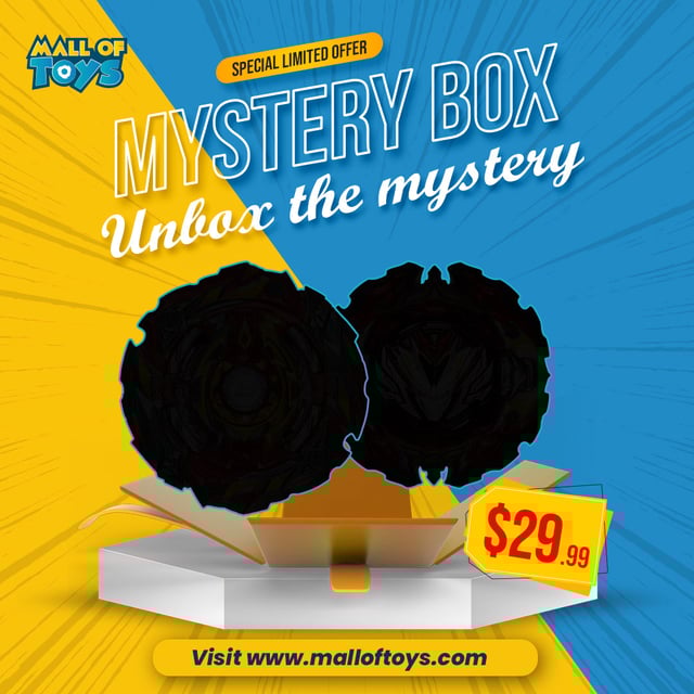 Mall Of Toys - Exclusive Limited Edition Mystery Box.