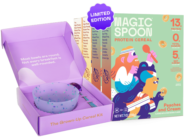 The Brunch Bunch - 4 boxes, 1 bowl and spoon set