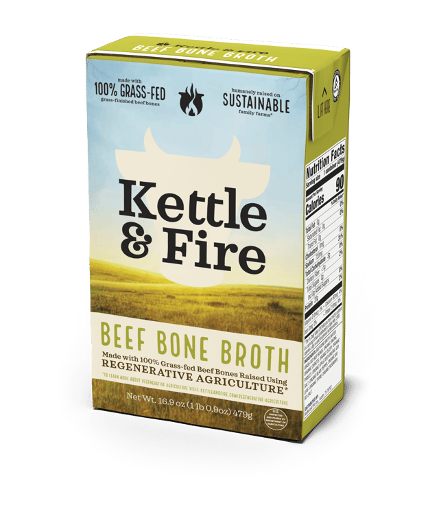 Regenerative Beef Bone Broth - 16.9 oz