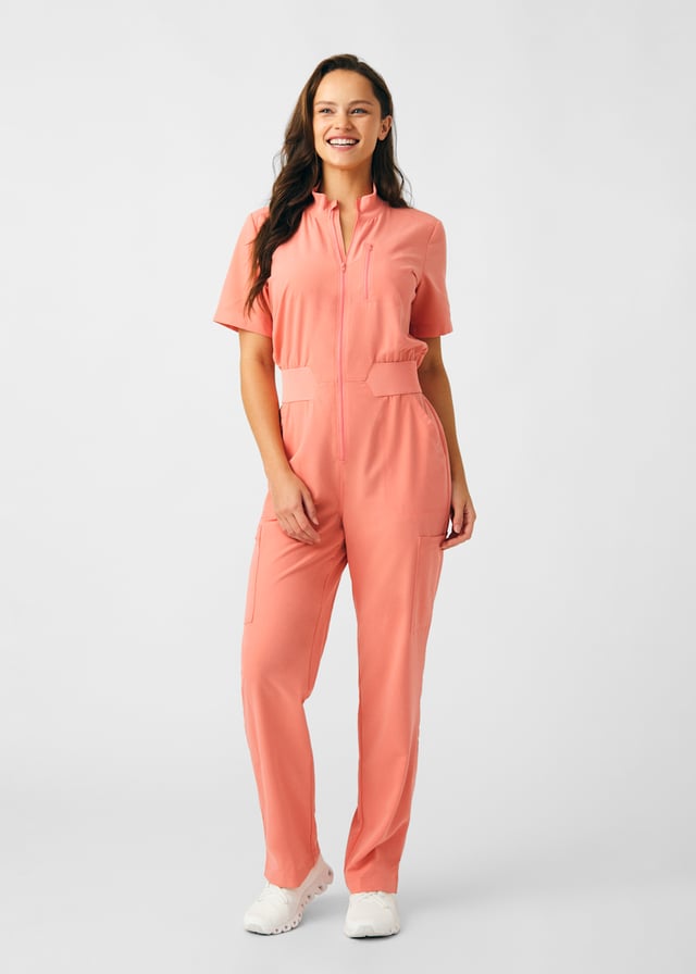 Lucky 7-Pocket Zip Front Jumpsuit