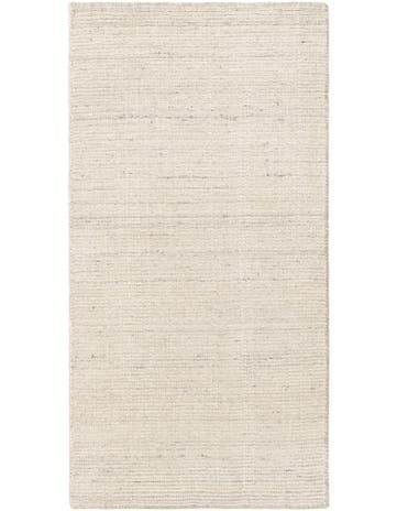 2' x 4' 1  Hand Woven Jill Zarin English Manor Farmhouse Wool Runner Rug