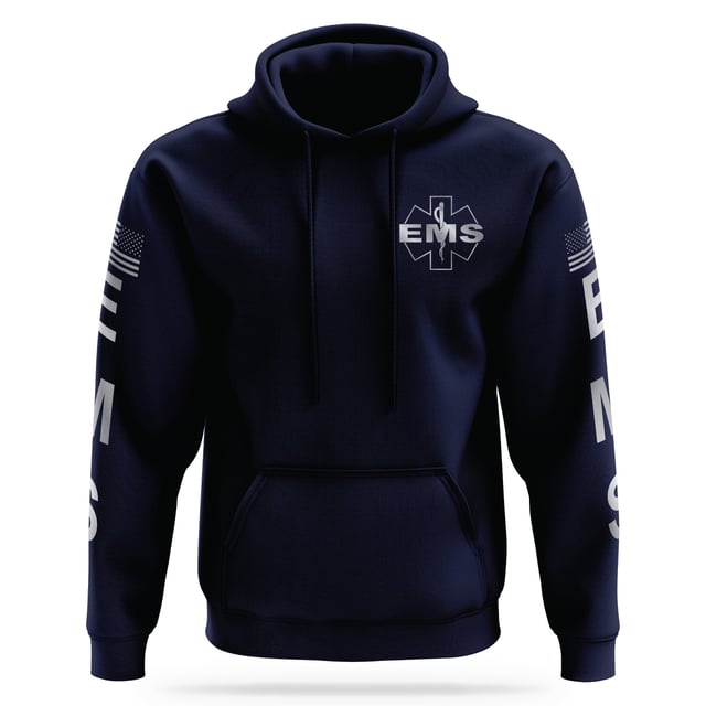 [EMS] Reflective Performance Hoodie 2.0 [NVY/REF]