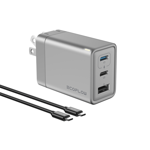 EcoFlow RAPID 65W GaN Charger with 100W Cable