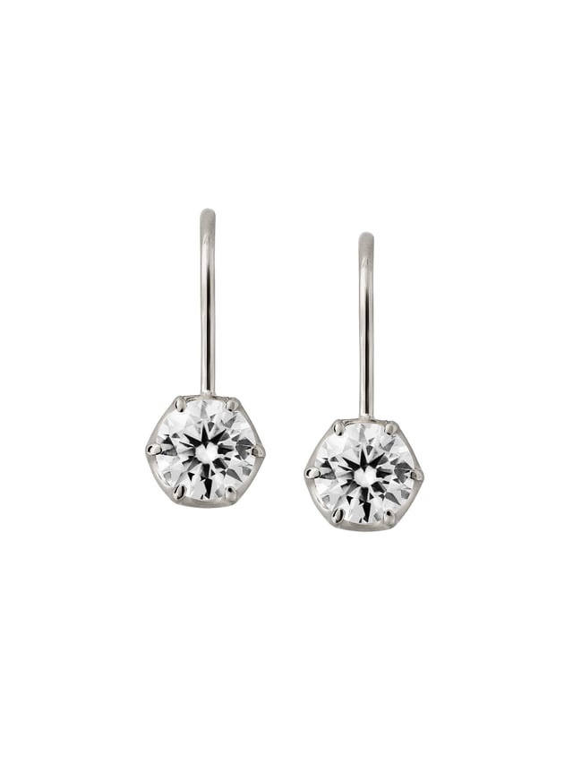 CECILIA EARRINGS IN MOISSANITE
