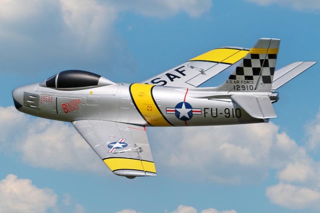 Freewing F-86 Sabre 64mm V2 EDF Jet - PNP