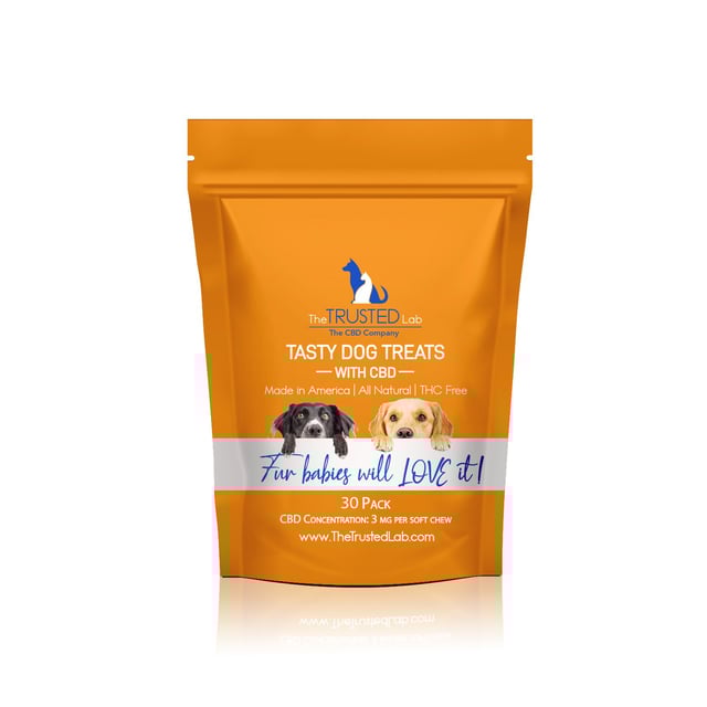 Tasty Dog Treats with CBD (&lt;0.3% THC)