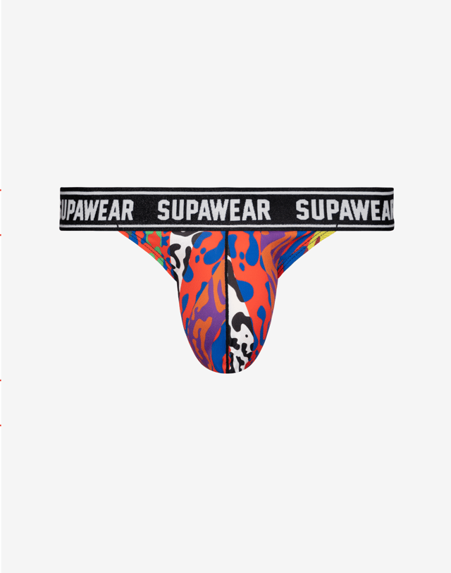 POW Thong Underwear - Crimson Beast