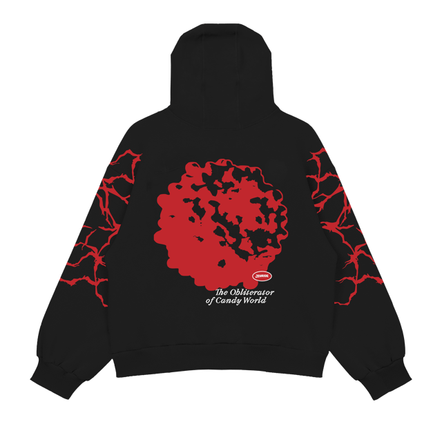 JOYRIDE Candy World Obliterator Hoodie - Black