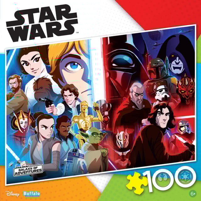 Star Wars™ Light Versus Dark 100 Piece Jigsaw Puzzle