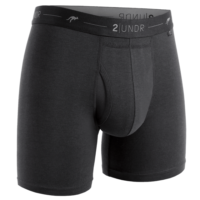 Day Shift 6" Boxer Brief - Black